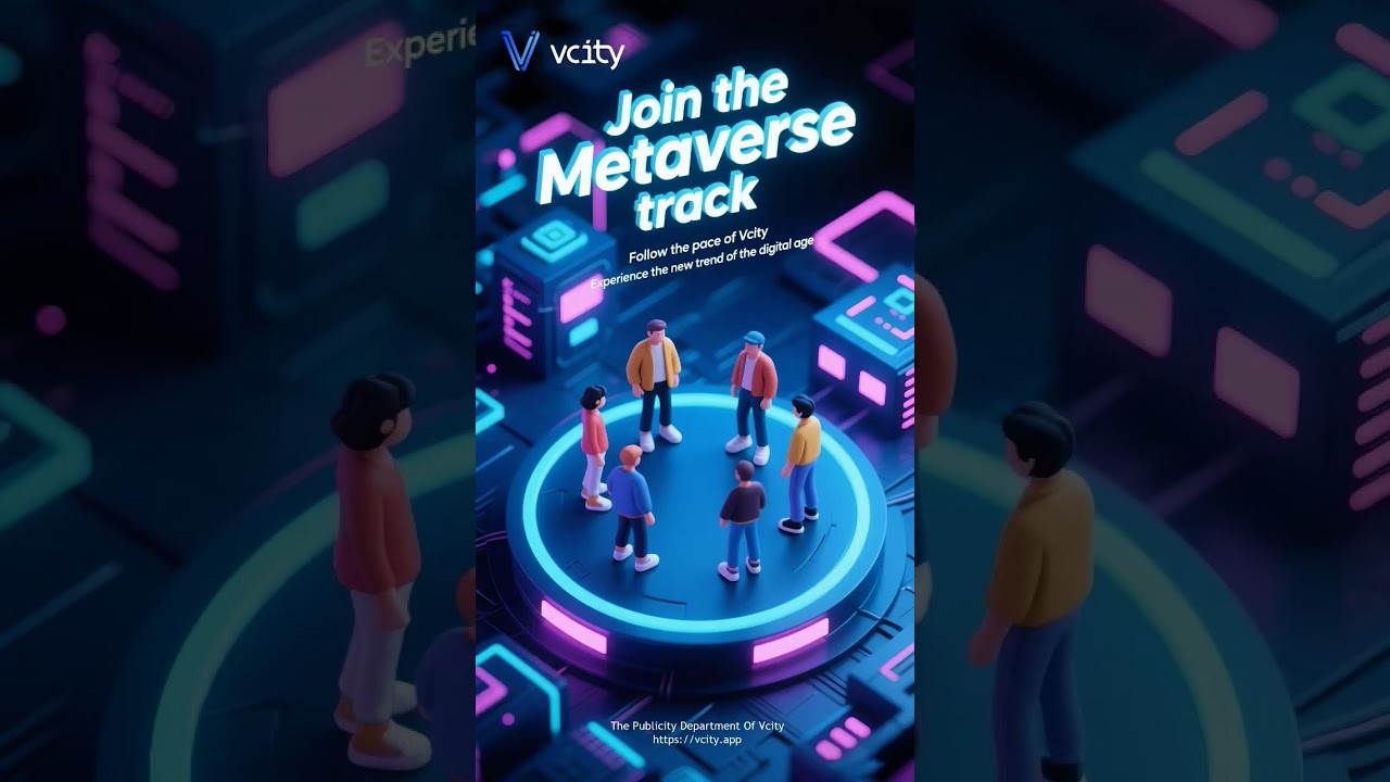 Join the Metaverse trackFollow the pace of VcityExperience the new trend of the digital age