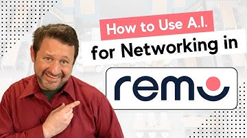 How to Use A.I. for Networking Recommendations with Remo Virtual Events