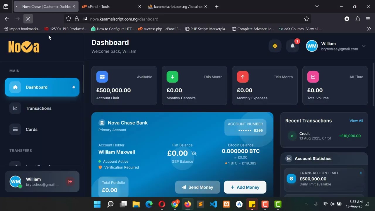 HOW TO DESIGN A NOVA CHASE ONLINE BANKING WEBSITE IN LESS THAN ONE HOUR