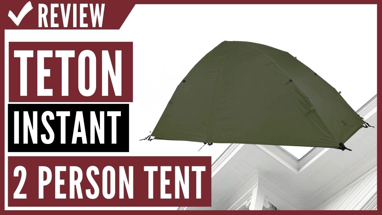 TETON Sports Tent; Quick 1 Vista Camping Instant Setup 2 Easy Person Dome  Review