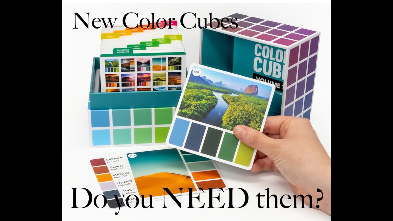 COLOR CUBE Второе издание Сары Рене Кларк — Они вам нужны?