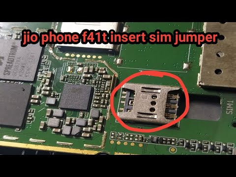 jio phone insert sim solution||jio phone f41t sim not working