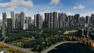 Cities Skylines 2 Completing the build of my city | no commentary |