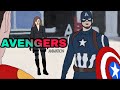 Avengers  spiderman dance michael jackson music  2d animation