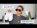 AUGUST FAVORITES 2020 | GOLD JEWELRY, SKINCARE, MAKEUP + FASHION! Katie Musser