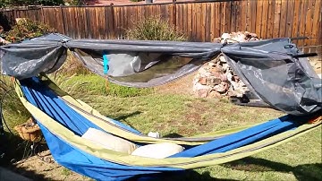 DIY Hammock Ridgeline Installation Part 2