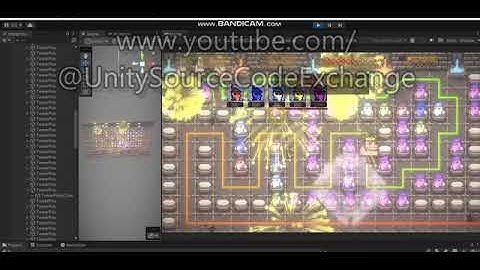 Tower Defense Game Wizard TD sellunitysourcecode