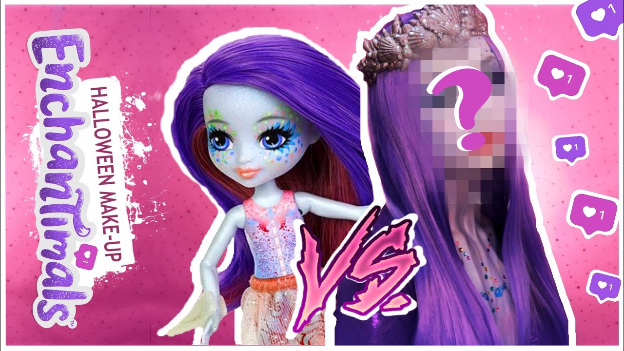 Líčím se podle HRAČKY! || HALLOWEEN