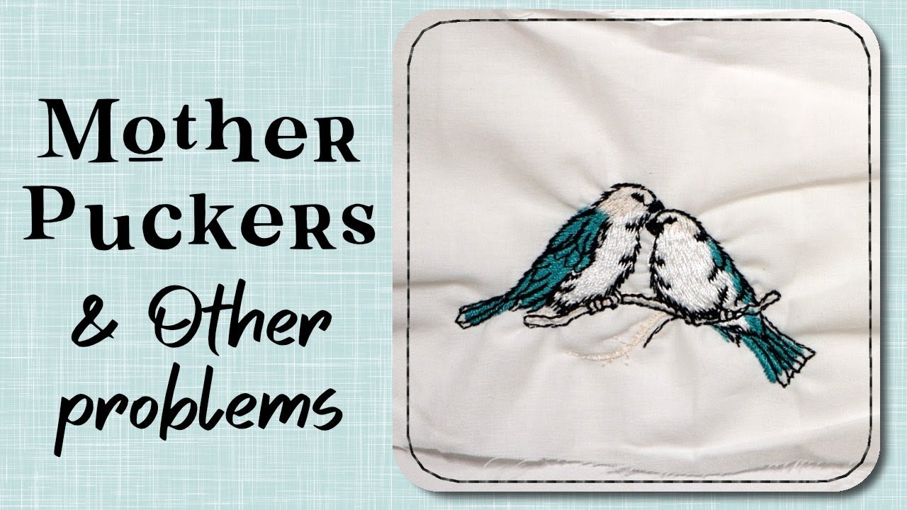 Beginner Machine Embroidery 2021 - #6 All About Stabilizers 