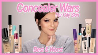 The Best & Worst Concealers - Concealer Wars Finale - Oily Skin (Drugstore Edition)
