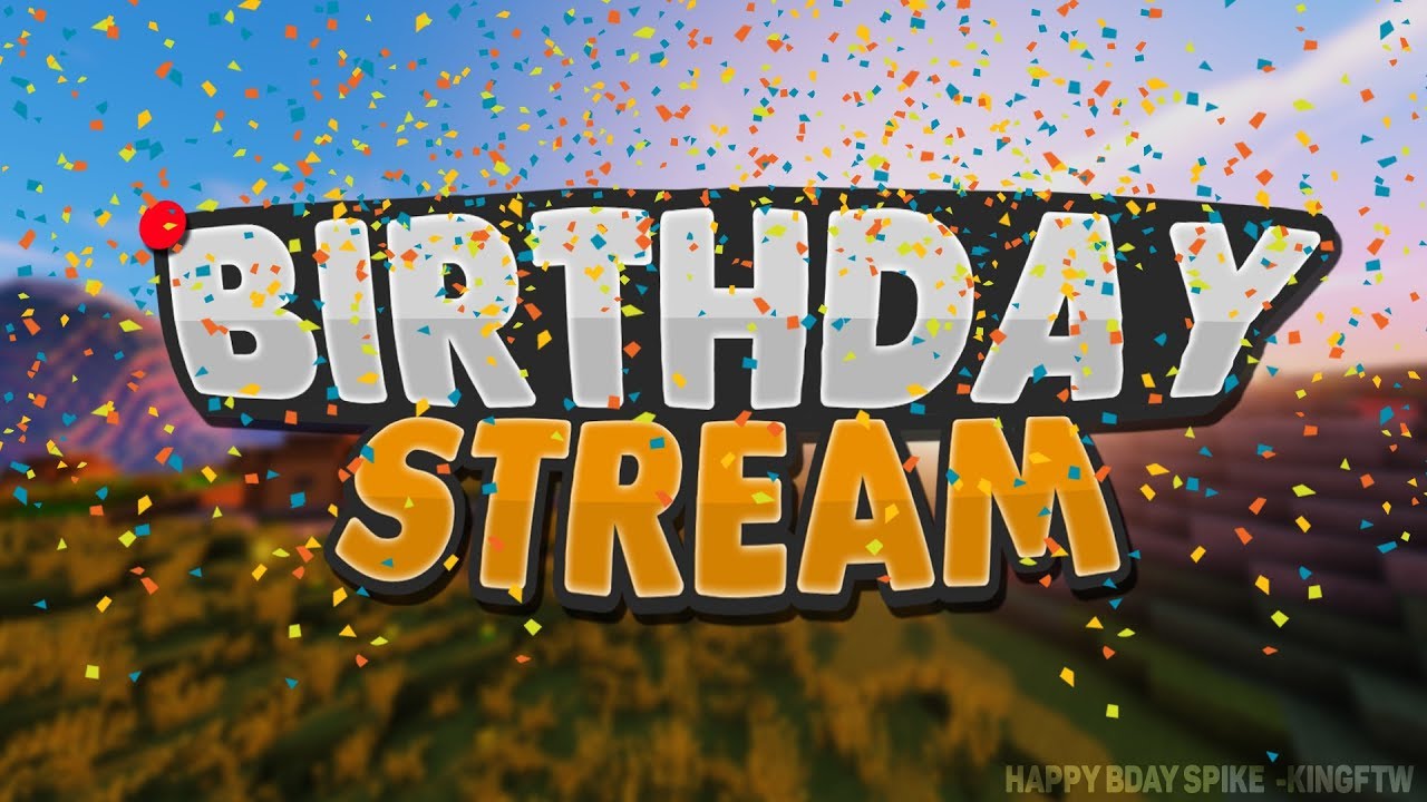 🔴Live Birthday stream! (Hypixel) YouTube