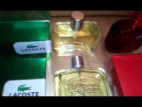 How to distinguish the original perfume from pirated copies Lacoste Eau De Lacoste