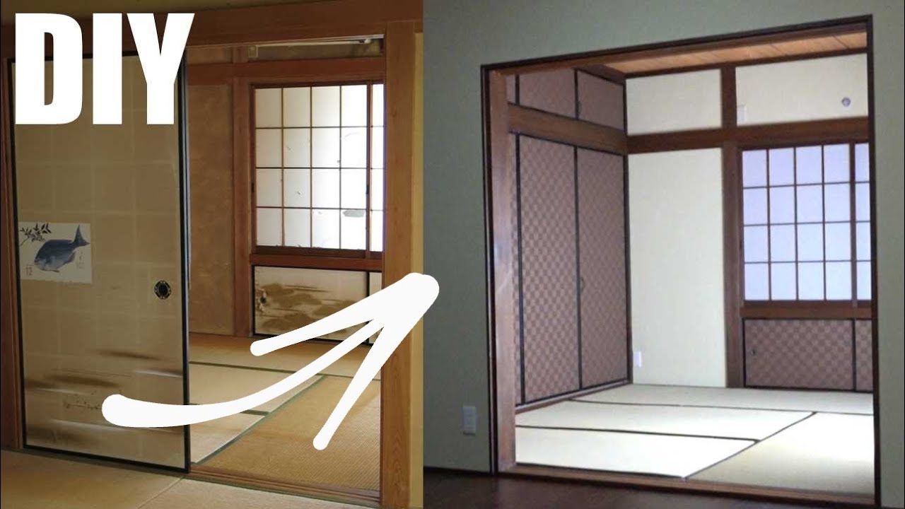 【DIY】＃４０仏間奥の和室をリフォームしました！作業過程