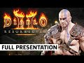 Diablo 2: Resurrected Deep Dive Panel | BlizzCon 2021