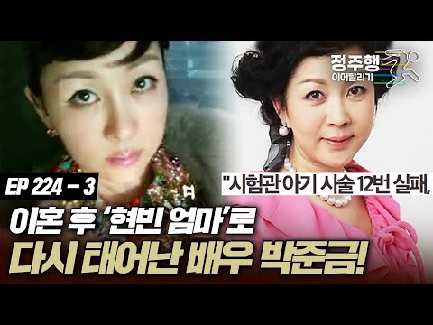 [#아궁이][224-3] &amp;#39;현빈 엄마&amp;#39;로 유명한 <strong>박준금</strong>! <strong>이혼</strong> 후 순탄치 않았던 배우로서의 삶 #정주행_이어달리기
