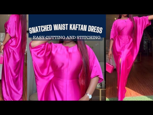How To Make A BUBU Dress with Snatched Waist