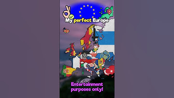 My Perfect Europe👌#europe #geography #map #maps #mapping #shorts #viral #viralshorts