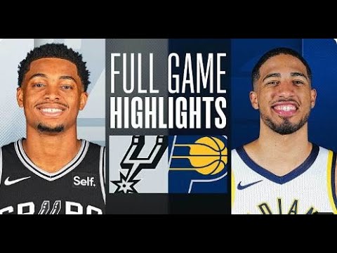 San Antonio Spurs Vs Indiana Pacers Full Game Highlights November 6 