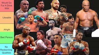 Ranking Boxers Based On How Likeable They Are Tier List