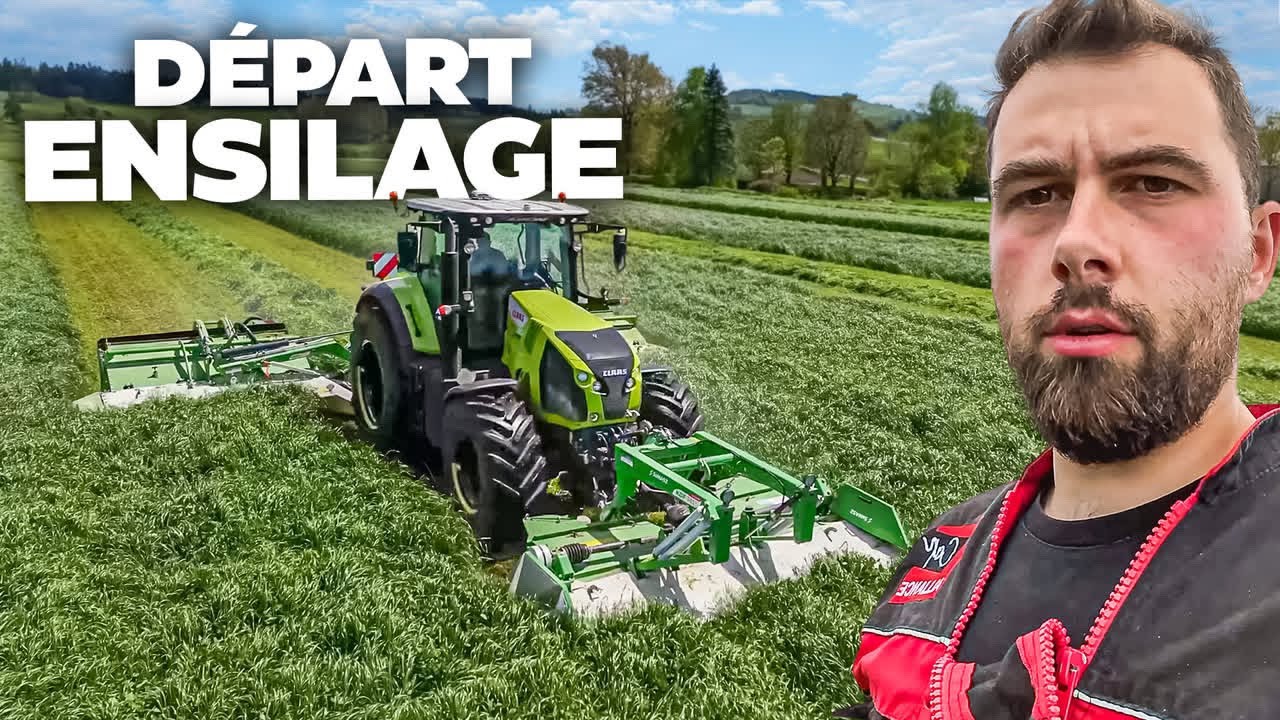 DÉPART ENSILAGE !! L’ANNÉE SERA BONNE ?