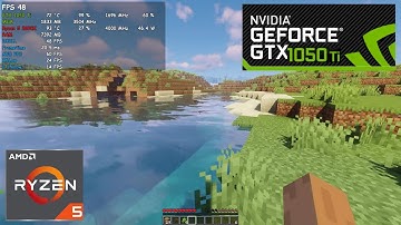 Minecraft Shaders 1080p Ultra GTX 1050 Ti