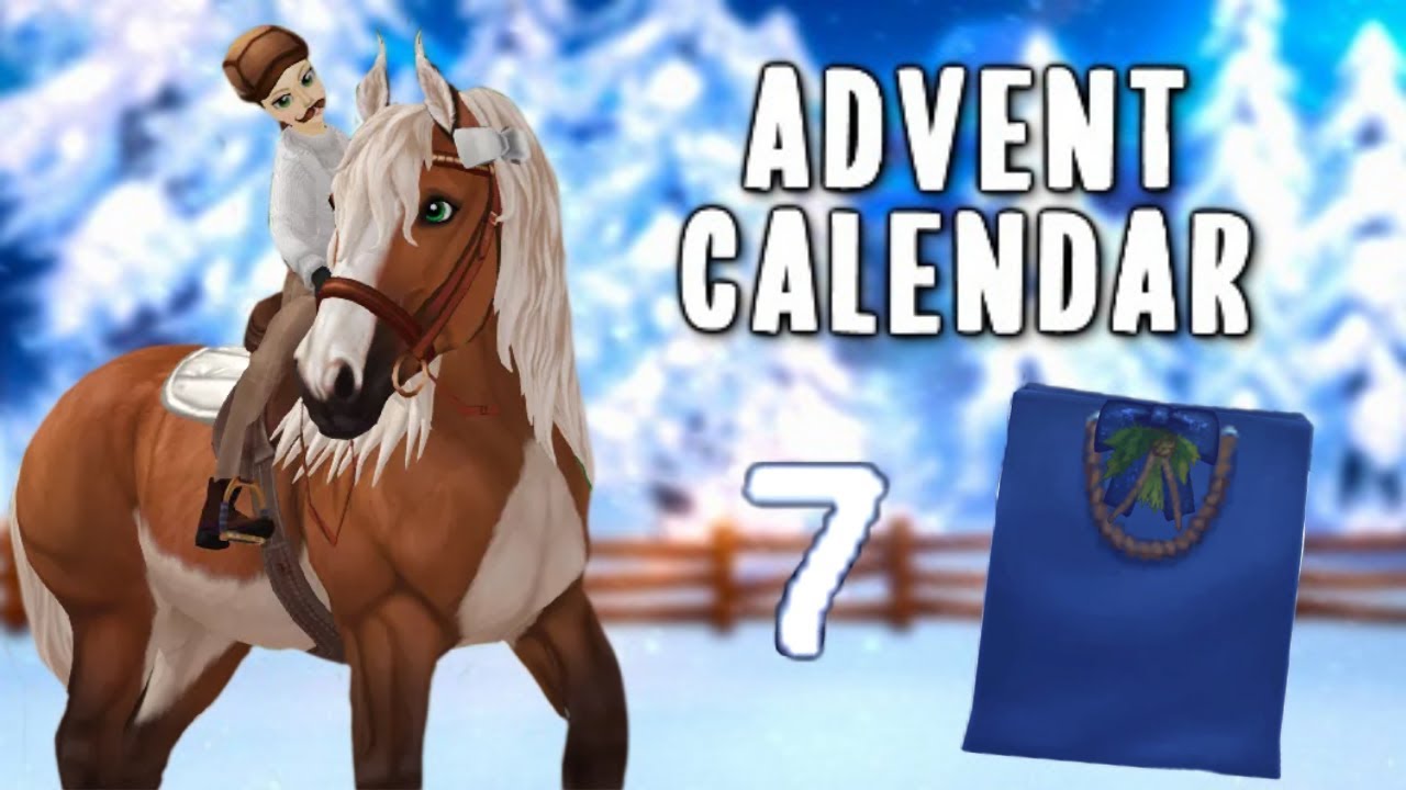 Free Advent Calendar Gift DAY 7 Spoiler Star Stable Advent Calendar