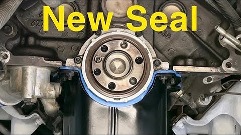 Replacing the rear main seal on an 88-98 OBS Chevy 1500