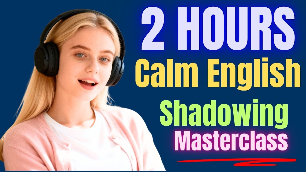 Think in English All Day | Advanced Shadowing Podcast to Speak Like a Native