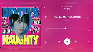 DeVita (드비타) – Ride For Me (Feat. DAWN) [Audio]