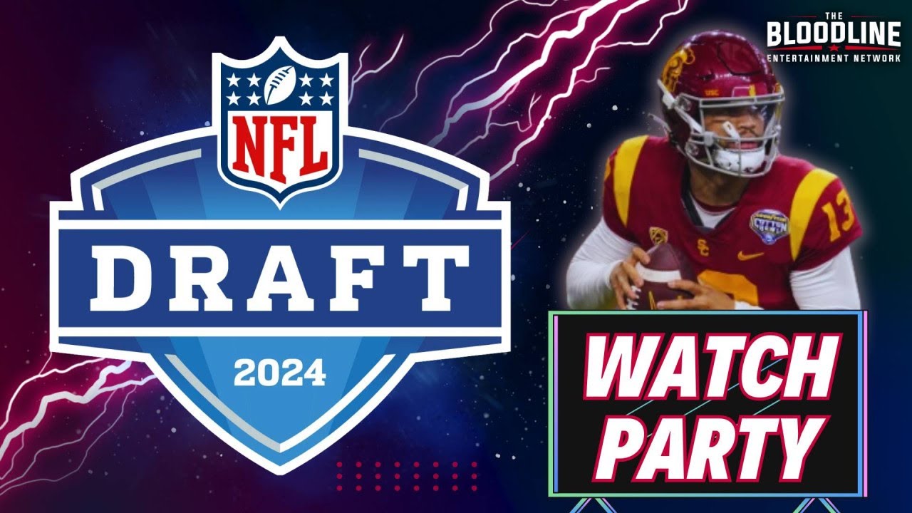 🩸 2024 NFL Draft | Watch Party & Reactions | #nfldraft #nfl