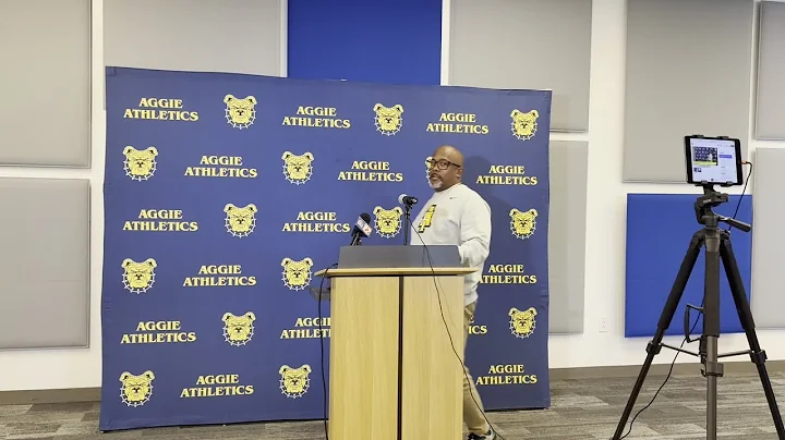 Watch NC A&T football head coach Shawn Gibbs address the blowout loss to Central Florida