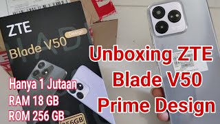 Unboxing ZTE Blade V50 Prime Design Terbaru 2024 screenshot 4