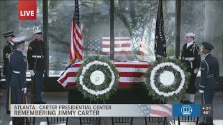 Jimmy Carter to lie in repose at The Carter Center
Jimmy Carter to lie in repose at The Carter Center Jimmy Carter to lie in repose at The Carter Center