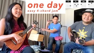 Video voorbeeld van "One Day (@matisyahu)  // Cynthia Lin Beginner Ukulele Play-Along ft @ukulenny + @abelagrimasjr"