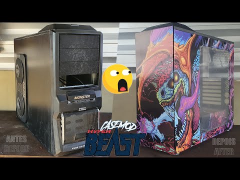 Видео: HYPER BEAST CASEMOD [Ver.2]modding pc МОДДИНГ ПК