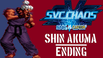 SNK vs. Capcom: SVC Chaos - Ending - Shin Akuma