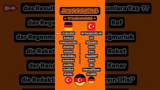 Almanca Her Harften 30 Pratik Kelimeyle Günlük Alıştırmalarr Harfi Part 3