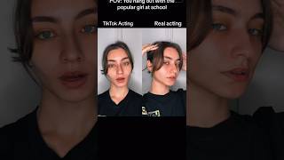 TikTok VS Real Acting - Which one is which? #acting Wealth