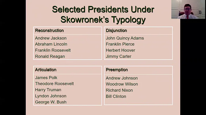 Skowronek and Presidential Success