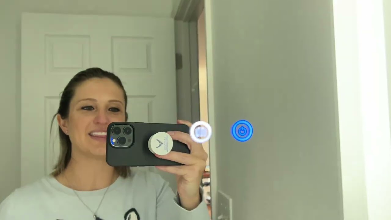 Review of XINSHUO HOME 24x32 Inch LED Bathroom Mirror Backlit Wall Mounted with Lights