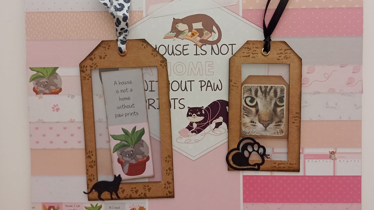 TUTO EMBELLISSEMENT TAG JUNK JOURNAL MATÉRIEL ACTION #junkjournal