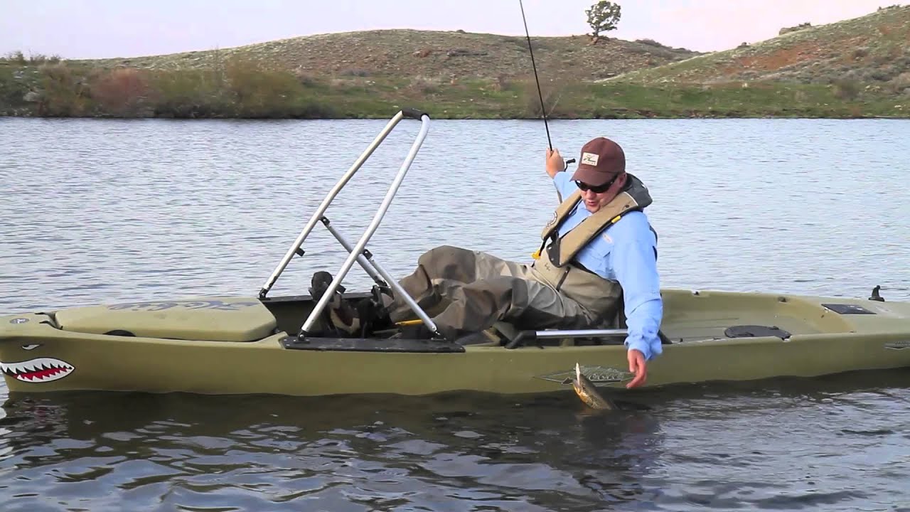 Hobie H-BAR, standing bar for Pro Angler - YouTube