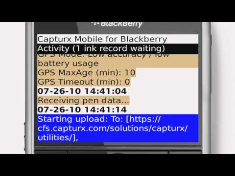 Capturx for Blackberry (UK Users)