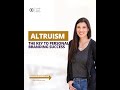 Altruism the key to personal branding success