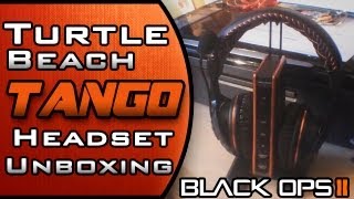 Turtle Beach Earforce Tango Black Ops 2 Headset - Unboxing w/ Synystersk8r