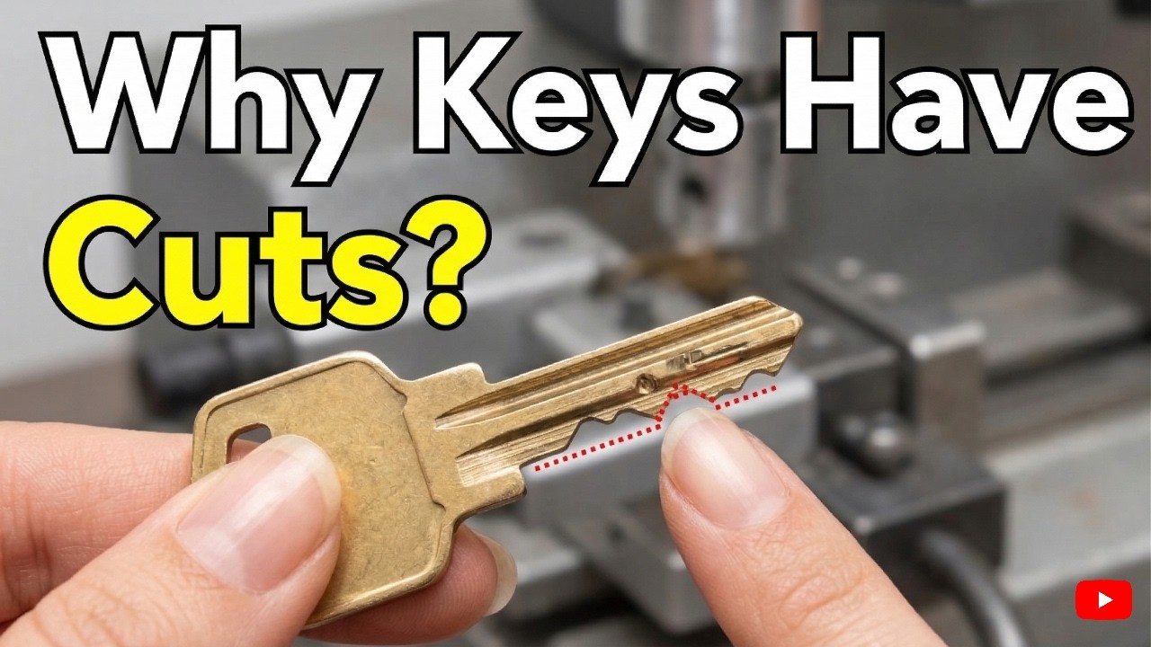 Why Keys Have Those Cuts and Shapes? - YouTube