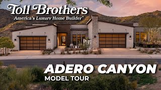 TOUR OF ADERO CANYON BY TOLL BROTHERS  Breathtaking Views and Luxury Homes  Riesley Model