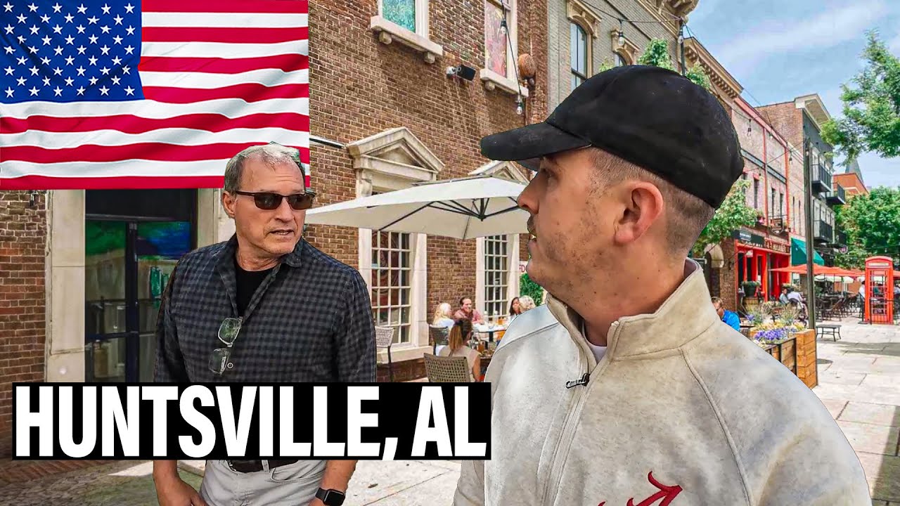 British Couple's FIRST IMPRESSIONS of Huntsville, Alabama 🇺🇸