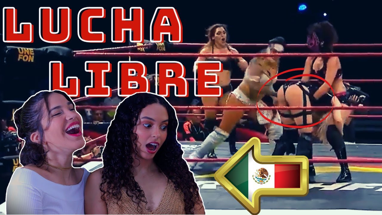 MI AMIGA BRASILEÑA REACCIONA A LA LUCHA LIBRE MEXICANA FEMININA POR PRIMERA VEZ  | que cosa más LOCA