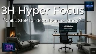 🎧 Chillstep Experiments 8 🔬 Rainfall Serenity | Deep Focus &amp; Rain Ambience for Study &amp; Sleep 🌧️🔥